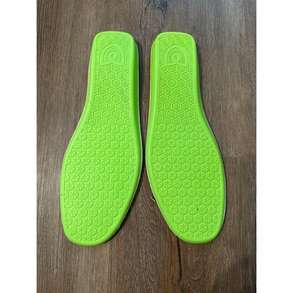 Rothy’s Brown Buffalo Check Merino Wool Mens Slipper Shoe 9 Sherpa Comfort Soft - Picture 9 of 11